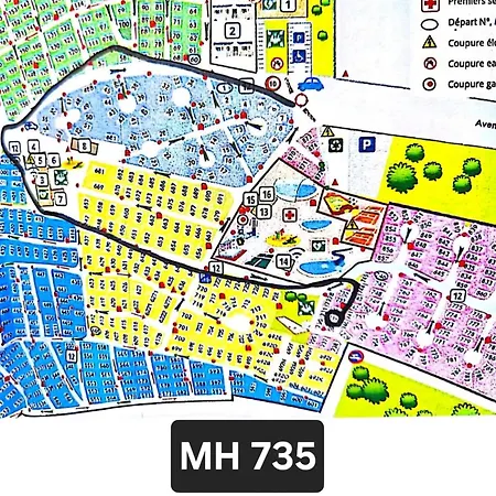 Grand Mobil-home 4 Clim - 10 Places - Ocean - Acces Direct Siblu *