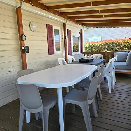 Grand Mobil-home 4 Clim - 10 Places - Ocean - Acces Direct Siblu Campsite Gastes
